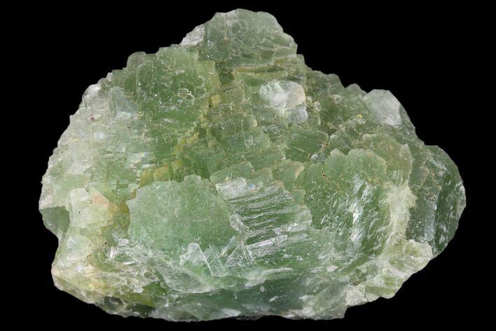 Stepped, Green Fluorite Formation - Fluorescent #136875